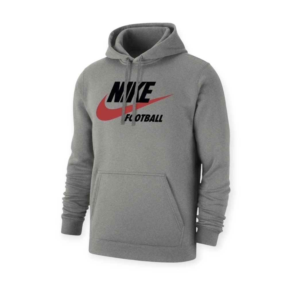 NIKE Futura Football Sportswear Fleece Pullover Hoodie - Picture 1 of 1